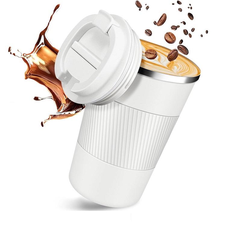 Stainless Steel Coffee Cup Thermal Mug Travel Leak Proof Thermal Bottle Tea Coffee Mug  Reusable Hot Cold Drinks Insulated Cup