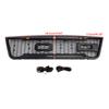 Black Front Bumper Grill Grille Fit Ford E150 E250 E350 2003-2007 With Led