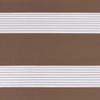 Double Roller Blind Brown 55x150 cm Fabric Width 50.9 cm Polyester