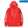 Unisex Hooded Sweatshirt Bad Bunny Inspired Casual Fall Pullover With Letter Print