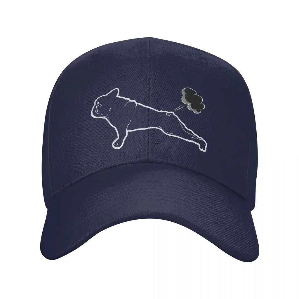 Custom Fashion French Bulldog Yoga Baseball Cap Women Unisex Adjustable Unisex Dad Hat Hip Hop Sun Hat