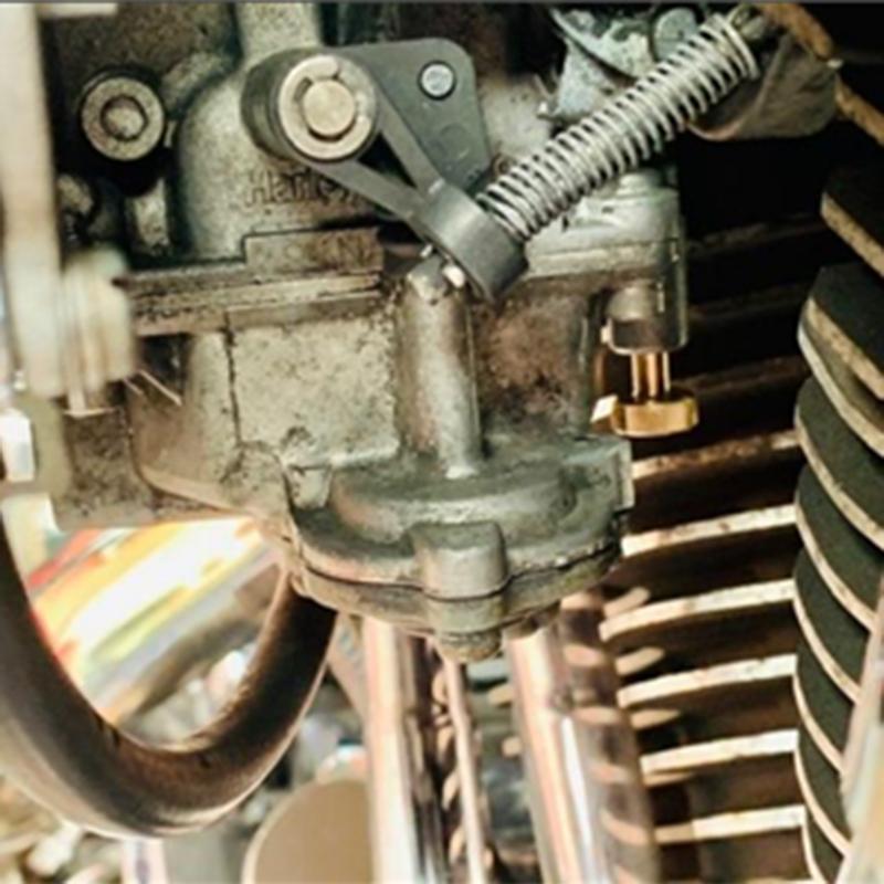 Ricambio Per Carburatore KEIHIN CV 1990 - 2006 Harley CNC Vite di Regolazione Carburatore Kit Revisione Vite Miscela Minimo, una vite di ricchezza in ottone con molla