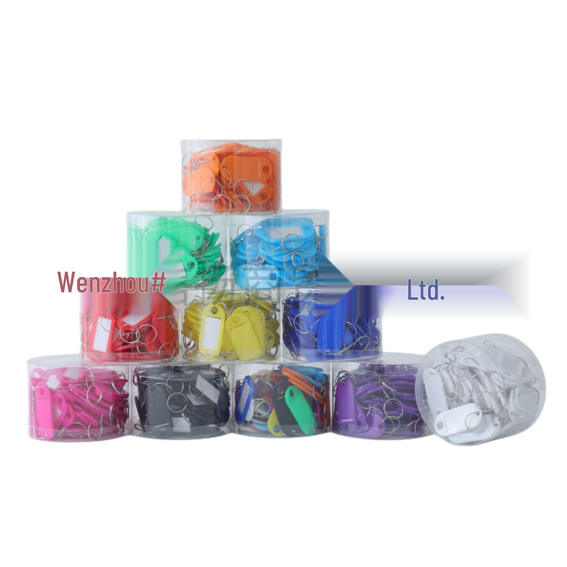 

Цветной съемный пластиковый брелок для ключей для управления офисом и домом разноцветный