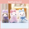 Keychain Cute Alpaca Cartoon Child Backpack Decorative Pendant Plush Gift Doll