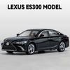1/24 Lexus ES300 Alloy Car Die-casting Model Sound and Light Car Model Toy Collection Children Gift