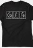 Coffee Periodic Table Funny T Shirt Tee