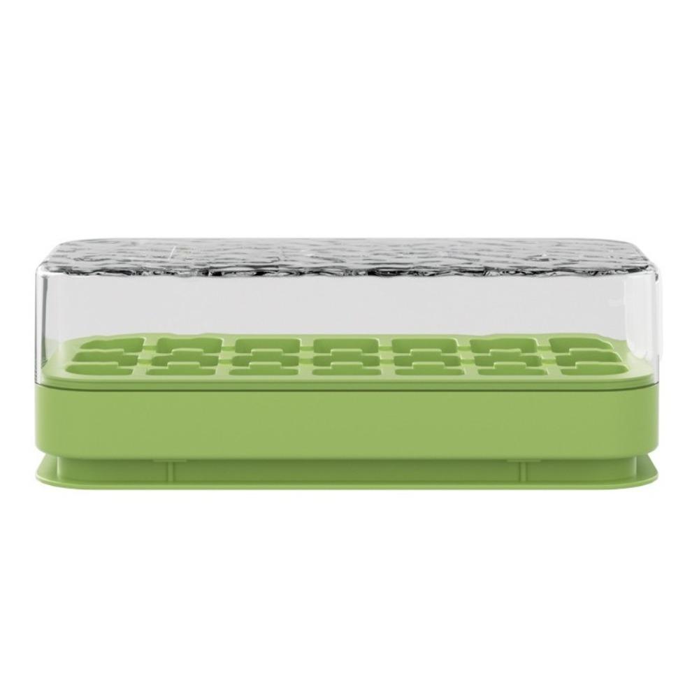 Silicone Ice Cube Tray Large Capacity Pressure Ice Mold Homemade Ice Cube Maker Camping