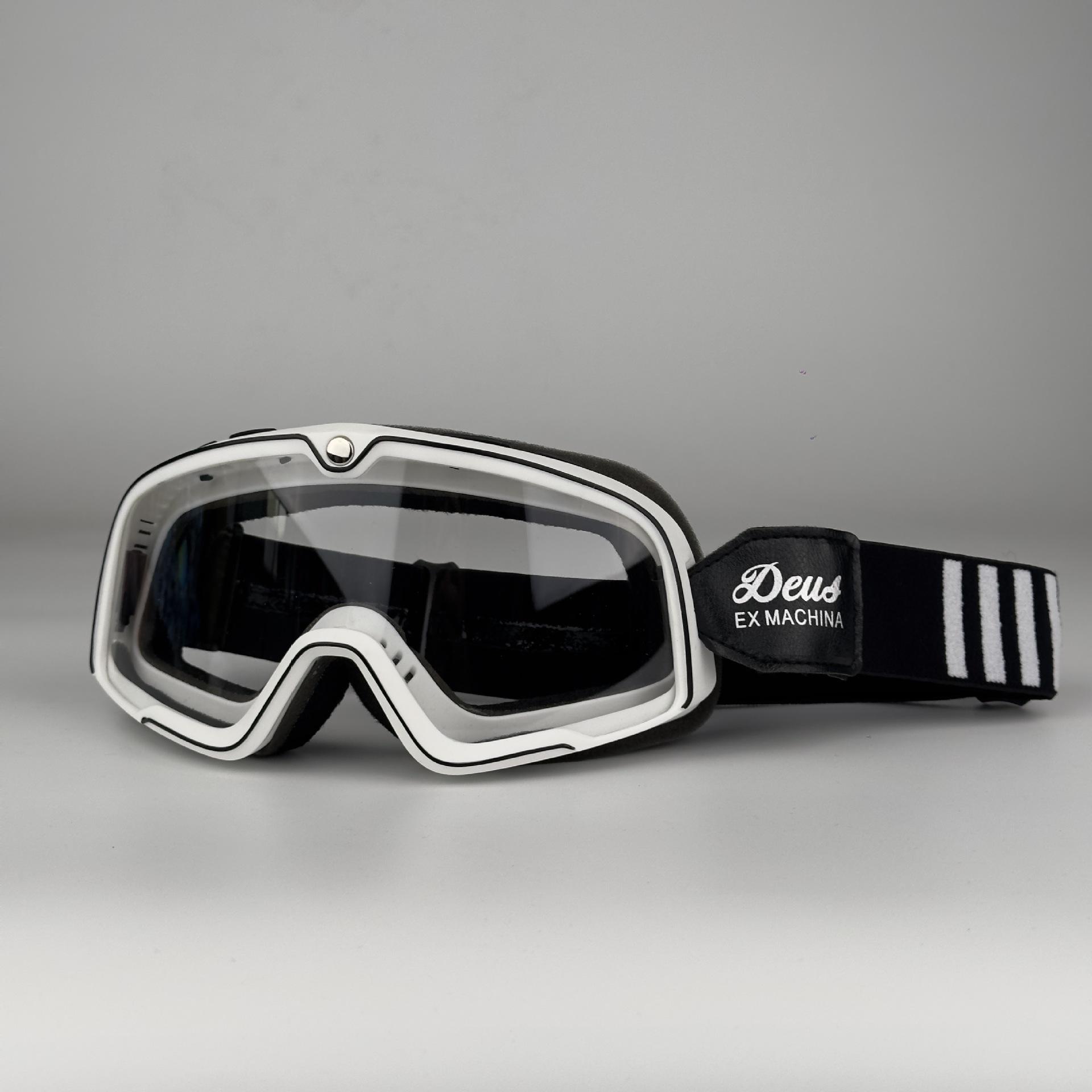 Barstow Vintage Motocikla Brilles Ķiveres Brilles