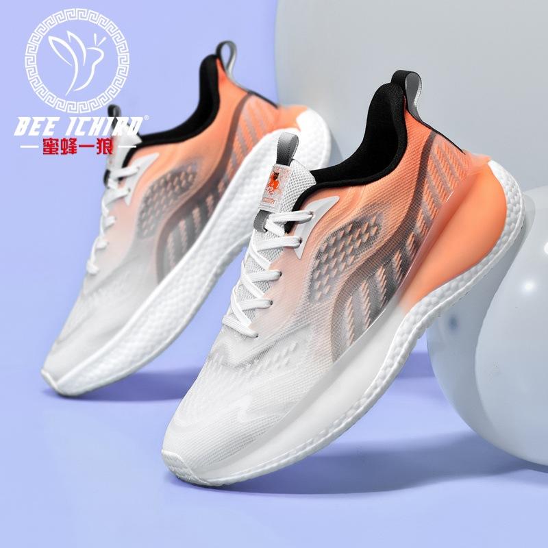

Men s shoes summer breathable mesh running sports shoes couple new versatile trend casual shoes 44