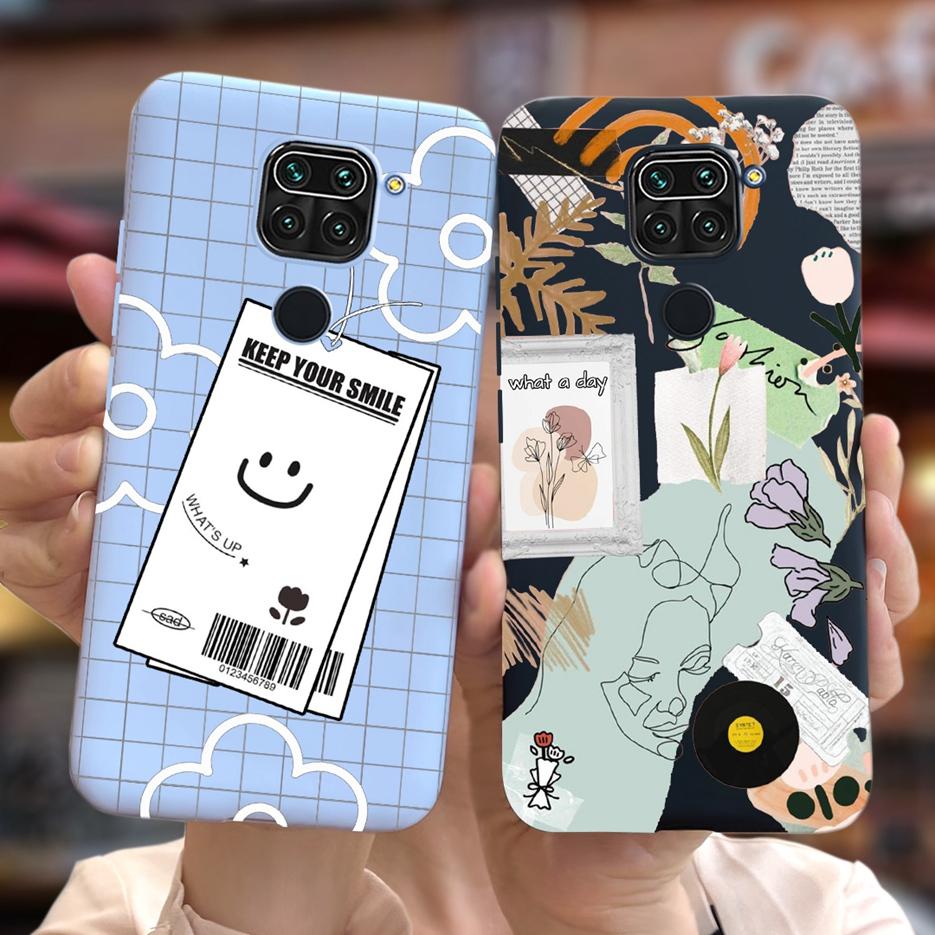 For Xiaomi Redmi Note 9 Case Stylish Painted Cover Soft TPU Phone Case For Xiaomi Redmi Note 9 Pro Max Note9 Pro 9S Coque Bumper