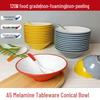777 Melamine Two-Tone Conical Noodle Bowl