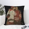 Ice Hockey Romance Couple Heated Rivalry Pillowcases Cushion Cover  Throw Pillow Cover Seat Decor Square Multi Size