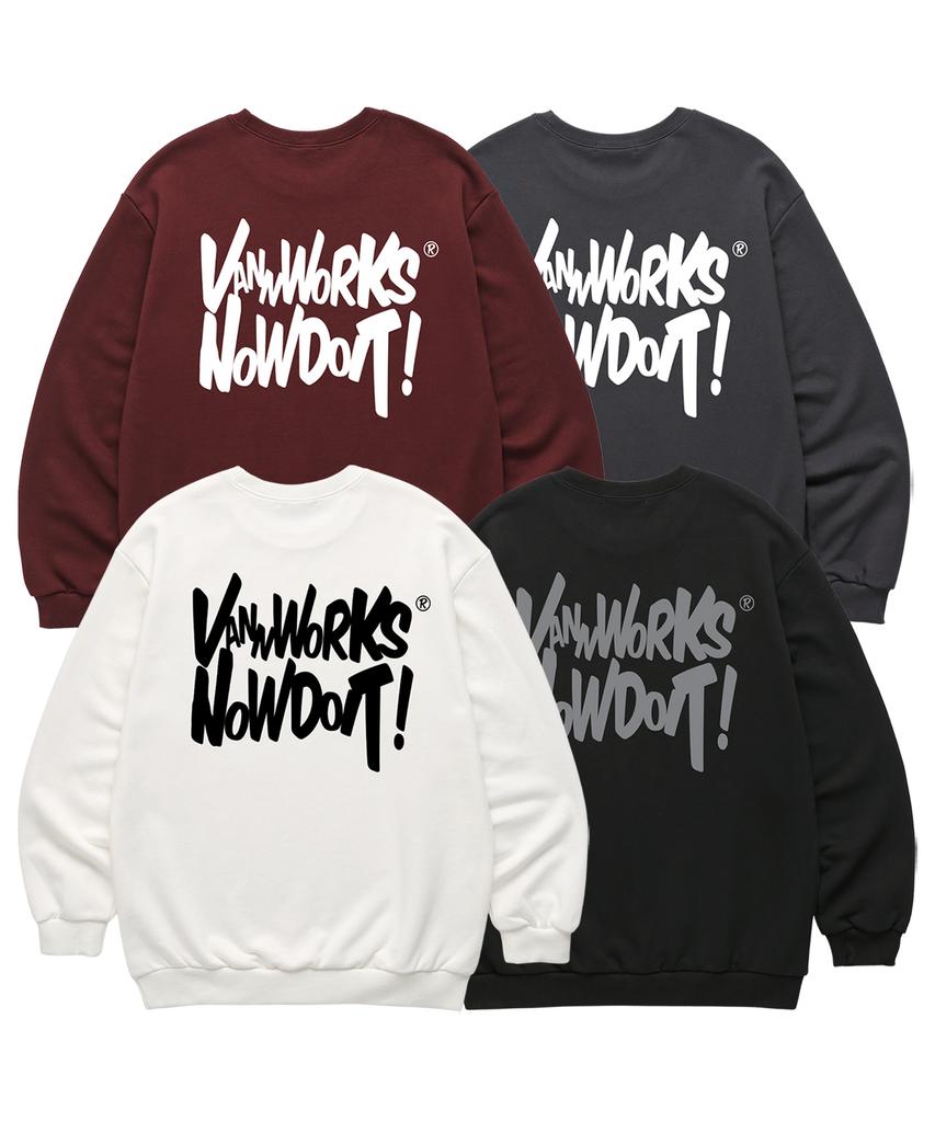 VANNWORKS Now Doit Sweatshirt (Vls0083) Black (Type B)