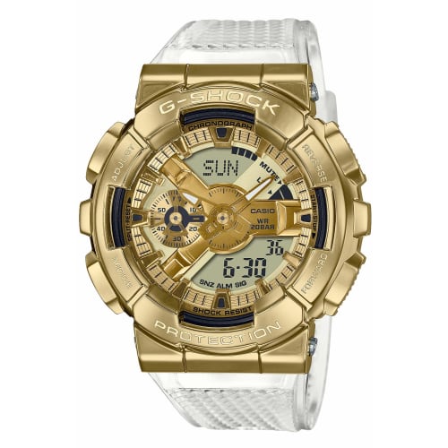 

Casio G-Shock Metal Covered Watch GM-110SG-9AJF Men s Clear