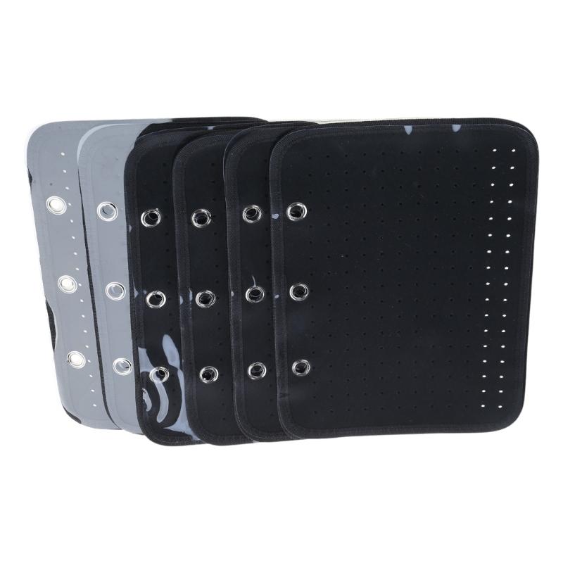 Portable Enamel Pins Carrying Case with 6 Display Pages Sturdy Felt Fabric Collector's Album Display Stand for Household