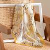 Silk scarf square scarf high-end strap 100% mulberry f student fashion sunscreen shawl dual-purpose