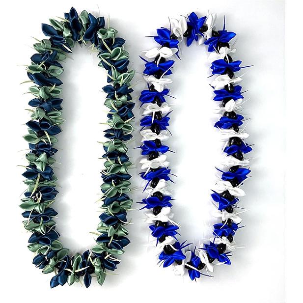 Graduation Leis Braided Lei Class of 2025 Honor Cord Rope for Graduation Party Student Grad DIY Decors Gold, Purple