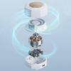 3 Speeds Hanging Waist Fan Mute Mini Electric Fans Durable Portable Cooling Clip Fan  Hiking