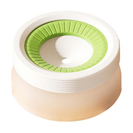 Pomalý dávkovač vody pro psy 1200 ml 600 ml Miska na vodu pro domácí mazlíčky proti rozlití Design s plovoucím diskem Bez nepořádku Dávkovač vody pro kočky psy