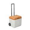Mountain Guest Portable Insulated Cooler Box for Outdoor Camping, Car, and Trolley Use
