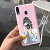 Cute Cartoon Cover For Samsung Galaxy M20 Phone Case For Samsung M20 2019 Soft Cover for Samsung Galaxy M20 M 20 SM-M205F Bumper