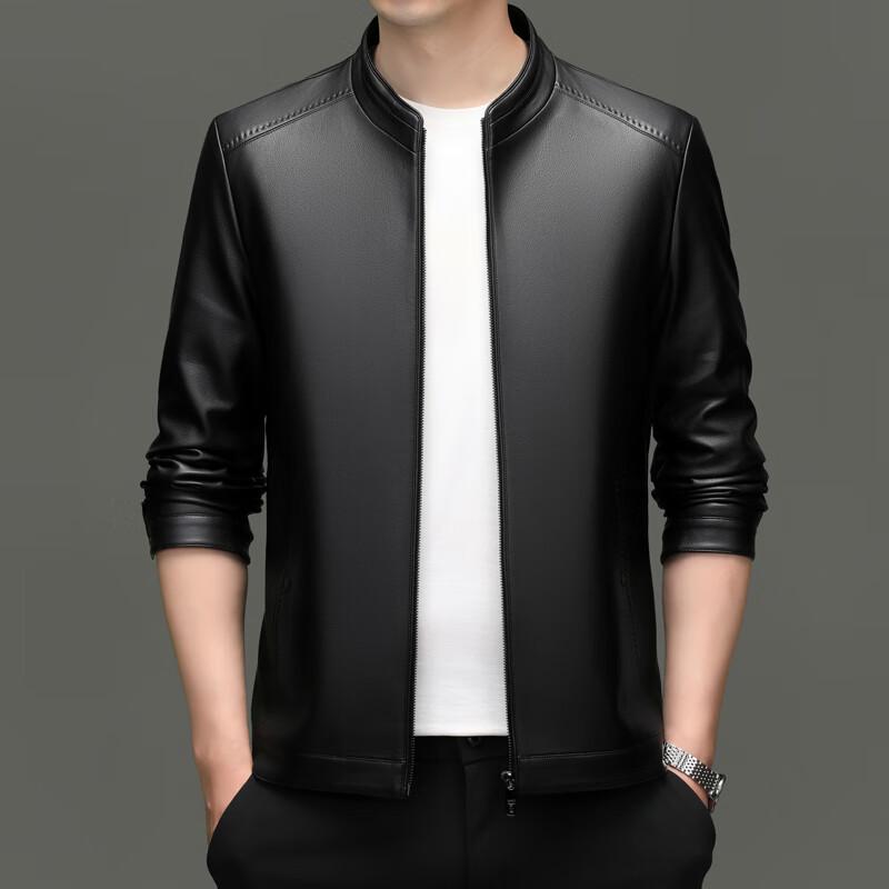 

ROMON Men s Business Casual Stand Collar Jacket 190