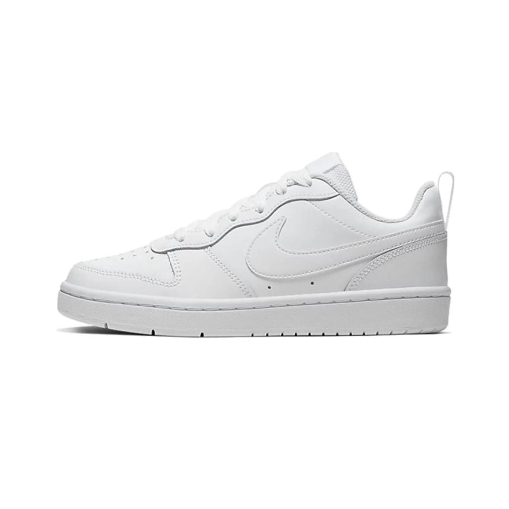 Nike Court Borough Low 2 Low Top Skateboard Shoes Women's Light Green (Unisex) Kids' Skateboarding Shoes