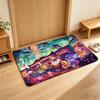 Game S-Sonic T-the H-Hedgehog Floor Mat Soft Flannel Floor Mat  Suitable for Entryways, Living Rooms, Bedrooms, and Bathrooms