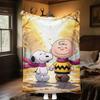 The Snoopy Family Portrait Blanket Is Suitable for Beds and Various Other Occasions, Making It A Perfect Gift for Friends