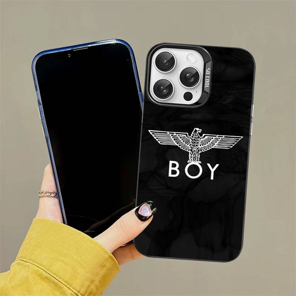 

Fashion Brand Boy L-London Phone Case For IPhone 17 16 15 14 13 Pro 12 11 Pro Max PLUS Color Back Cover iPhone 16