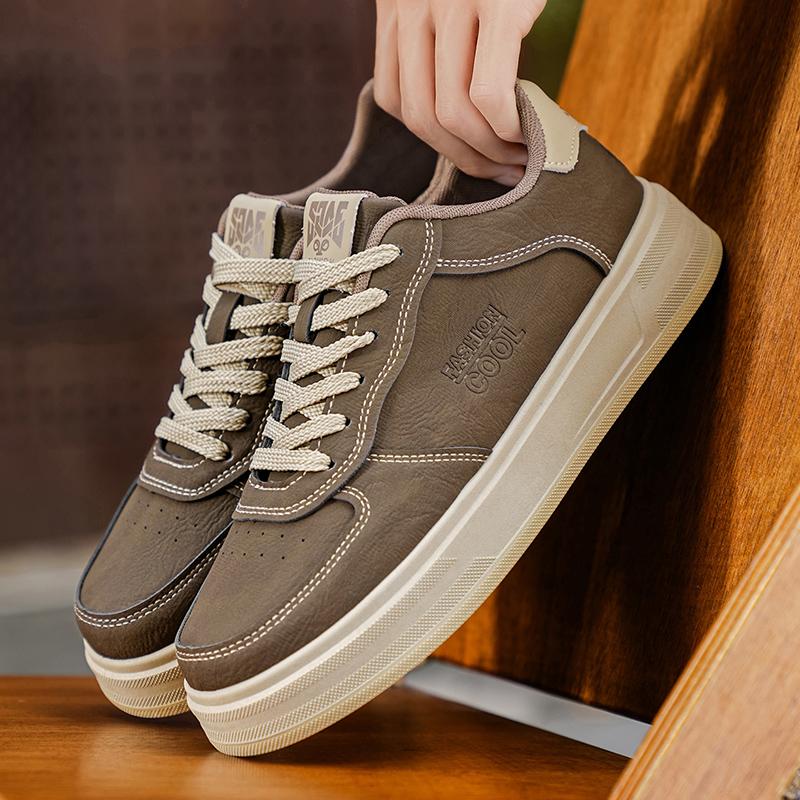 Ny Mote Høst Og Vinter Herre Lav Topp Martin Støvler Studenter Mannlige Gutter Trendende Myk Såle Arbeidssko Arbeidsvern Martin Sneakers