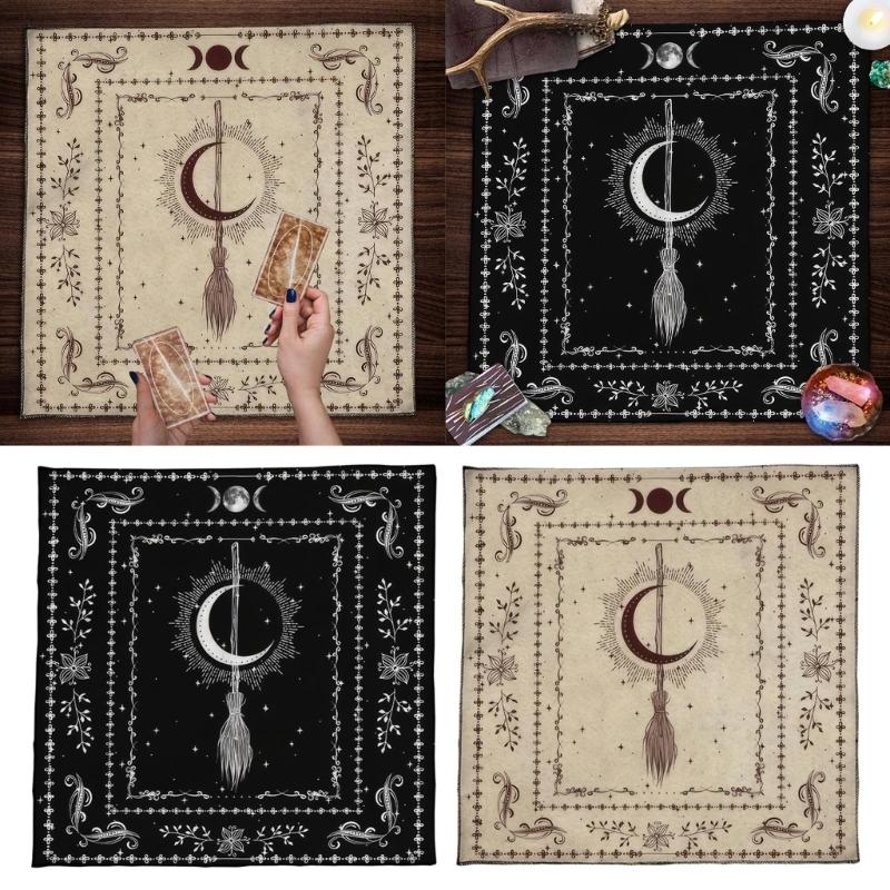 Square Shape Pendulums Mat Altar Tablecloth Board Game Card Pad Table Deck Cloth