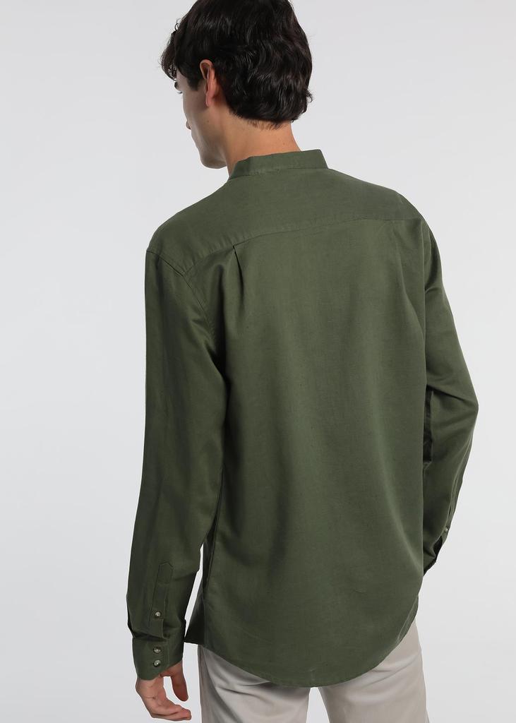 Lois Jeans-Shirt,Men,Green,55% Linen 45 