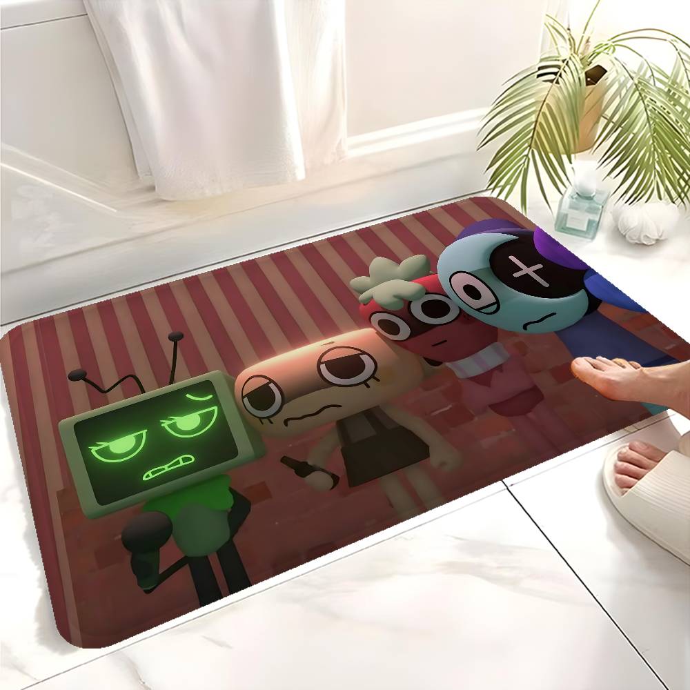 Populaire D-Dandys W-World Horror Game Gang Tapijt INS Stijl Zacht Slaapkamer Vloer Huis Wasruimte Mat Antislip Nachtkastje