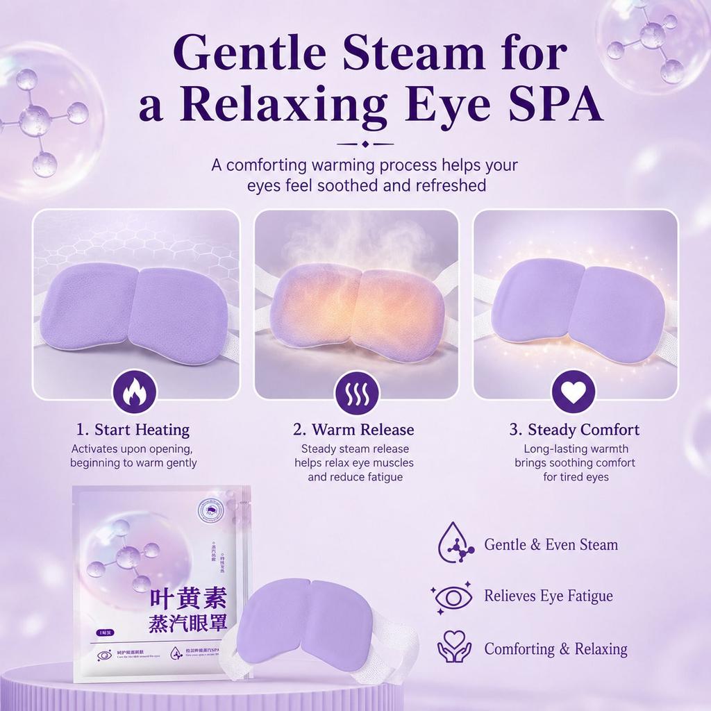 20pcs/Pack Warm Eye Mask, Comfortable Eye Care, Soothe Body And Mind, Sleep Mask Blocks Light, Relax