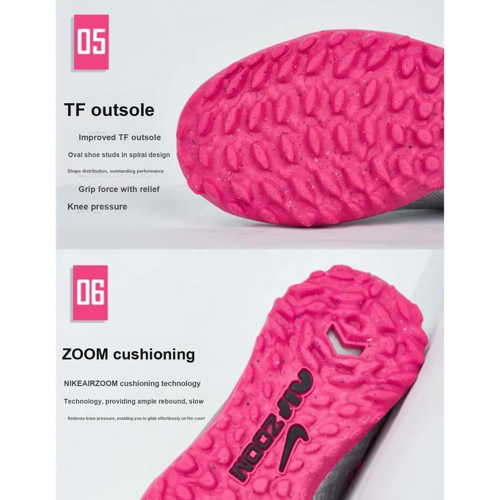 Nike Zoom Mercurial Superfly 9 Academy TF GS 25th Anniversary Pack Kids Sneakers Silver Metallic-Silver Black FJ2033-060