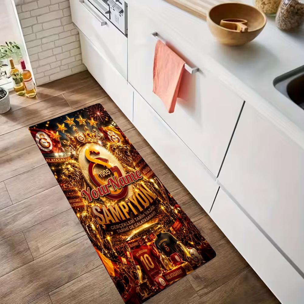 Galatasaray Customize Your Name Kitchen Rug Runner Rug Laundry Mat Hallway Entryway The Best Gift Choice