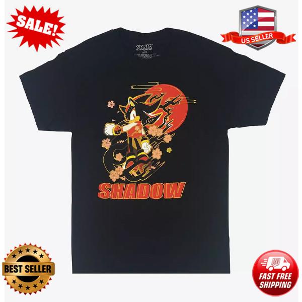 Sonic The Hedgehog Shadow Sakura T-Shirt XXXL