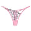 Adjustable Women Panties Transparent G-Strings Exquisite Lingere Underware