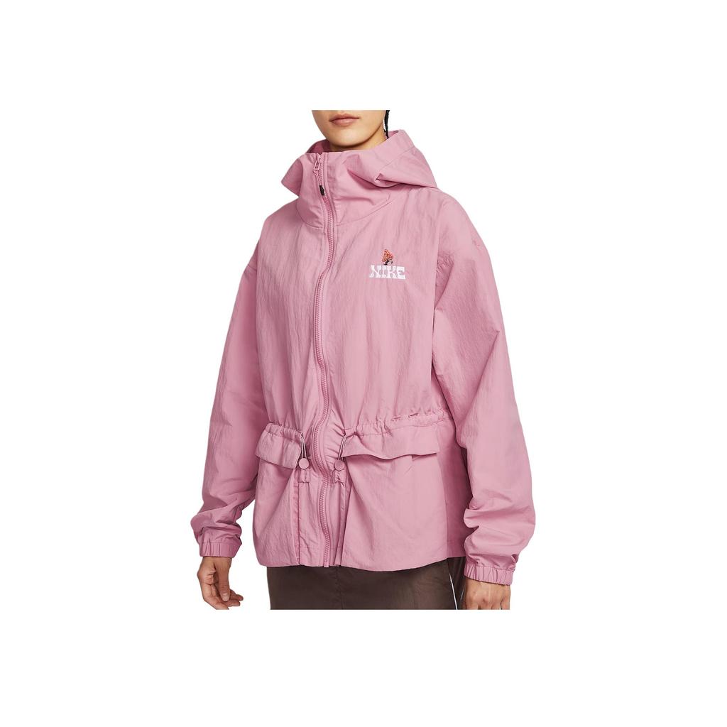 Nike Sports Zip-Up Comfortable Jacket Women Jackets Pink IF0609-668