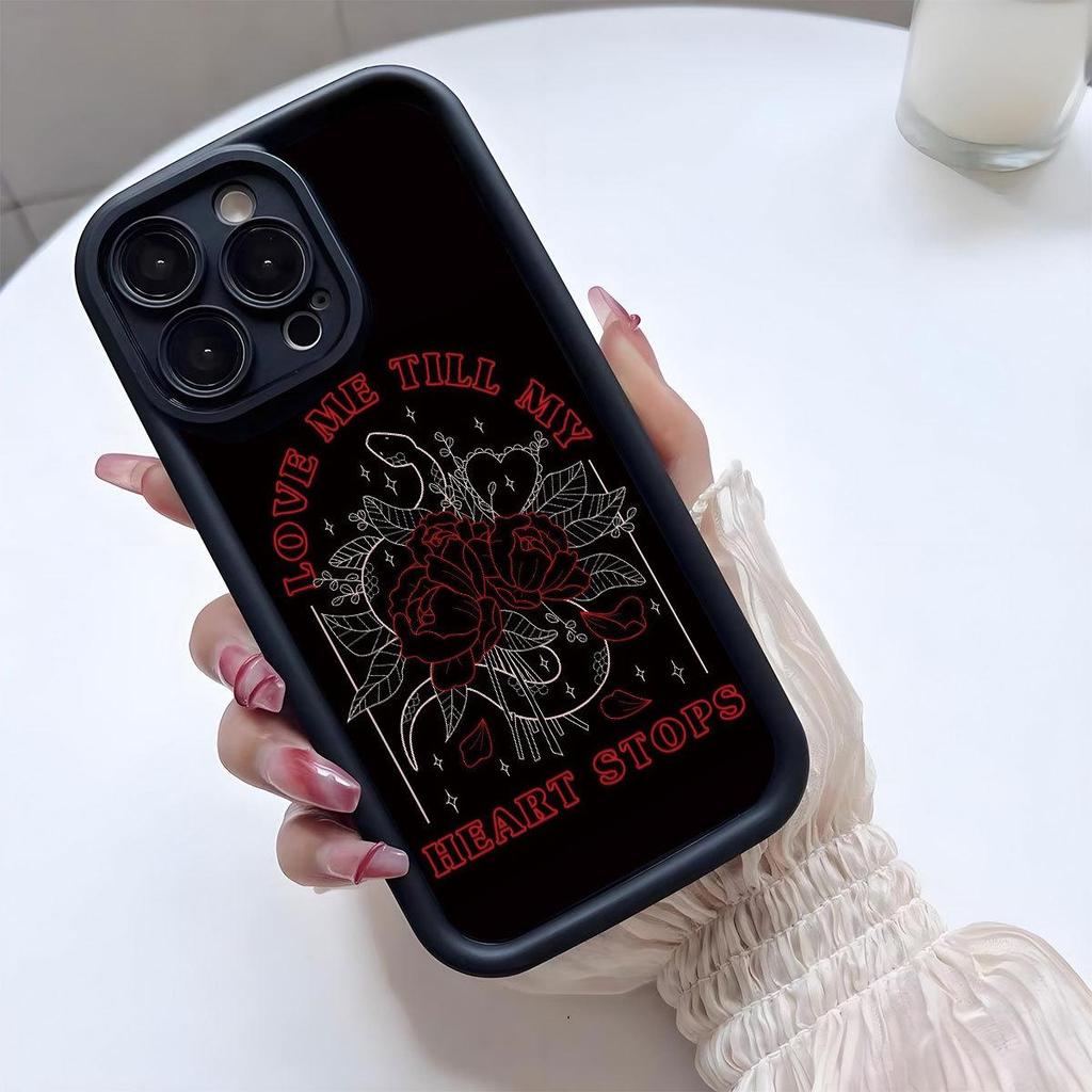 Aijihua Staircase Black Grooved Protective Case for iPhone 15/16/17 ProMax