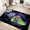 1pc Elio Ooooo & Glordon1 Print Area Rug - Soft, Washable Non-Slip Indoor Mat, Living Room, Home Office Decorative Rug,Office Decorative