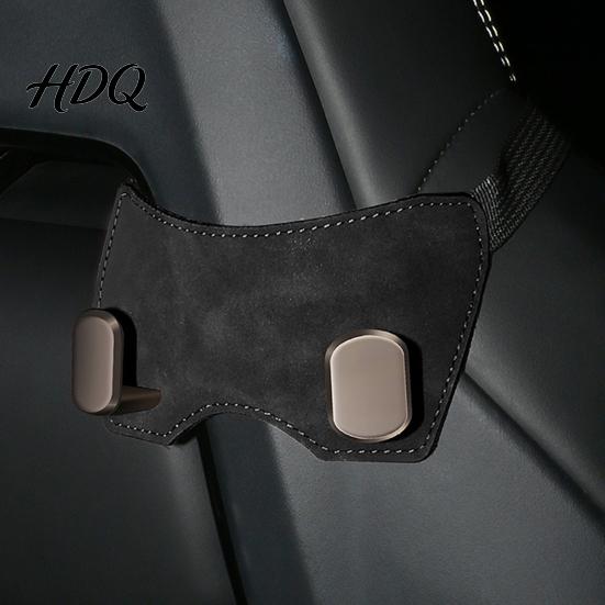 Hidden Auto Interior Hook Universal Car Seat Headrest Hook Metal Back Hooks Hanger SUV Storage Organizer for Purse Handbag Coat Grocery