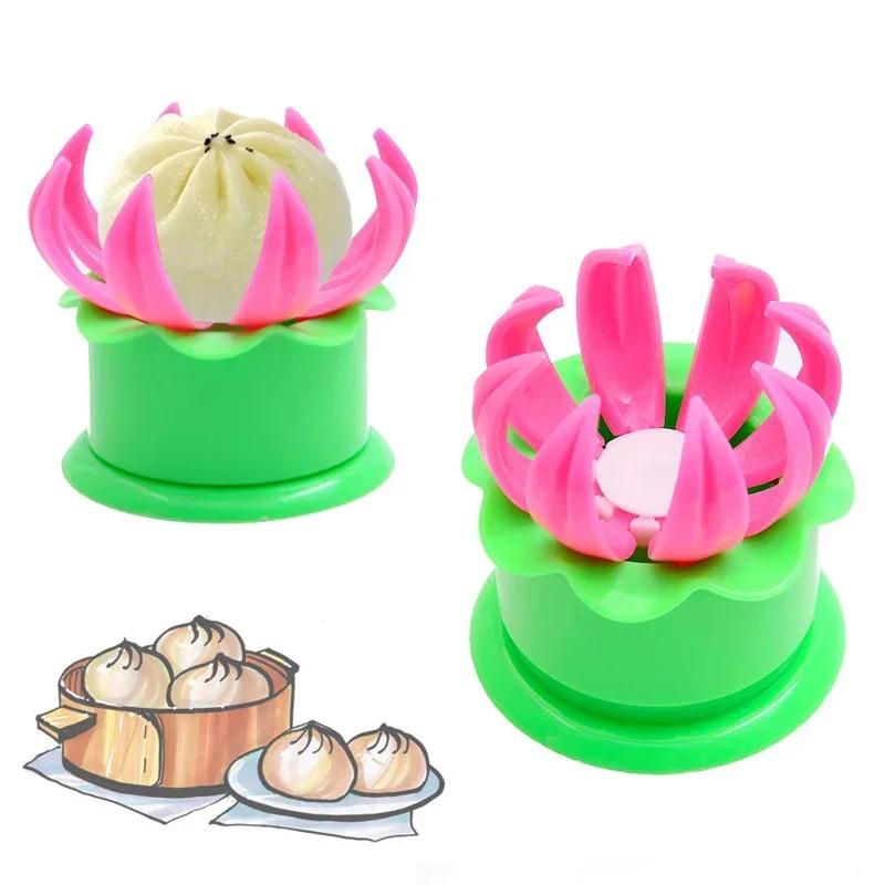 1pcs Chinese Baozi Steamed Stuffed Bun Making Mould, Kitchen DIY Pastry Pie Dumpling Maker, Baking And Pastry Tool, Bun Maker