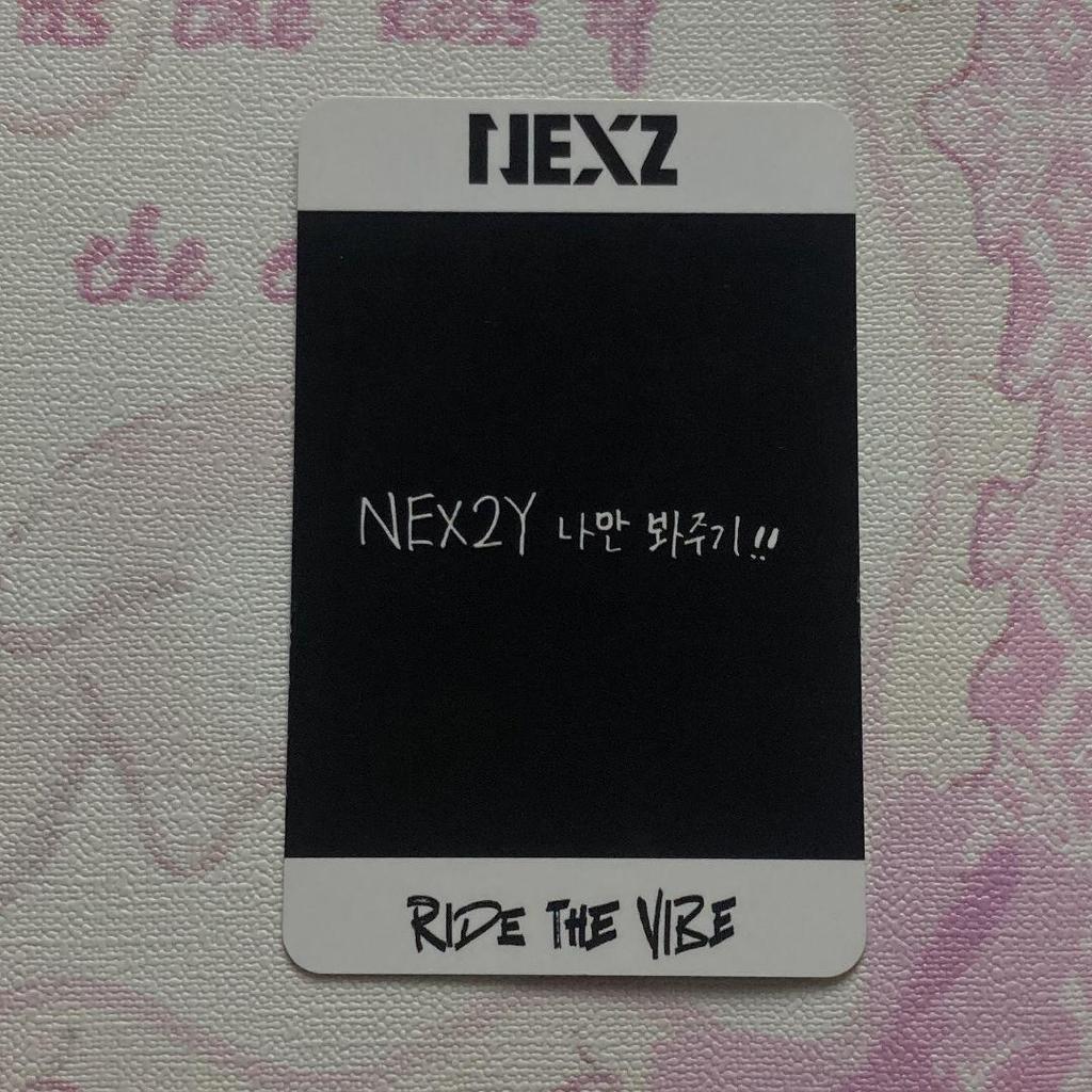 [USED] NEXZ Popular Songs Ride the Vibe NEXZ Hui Sanok Trading Card