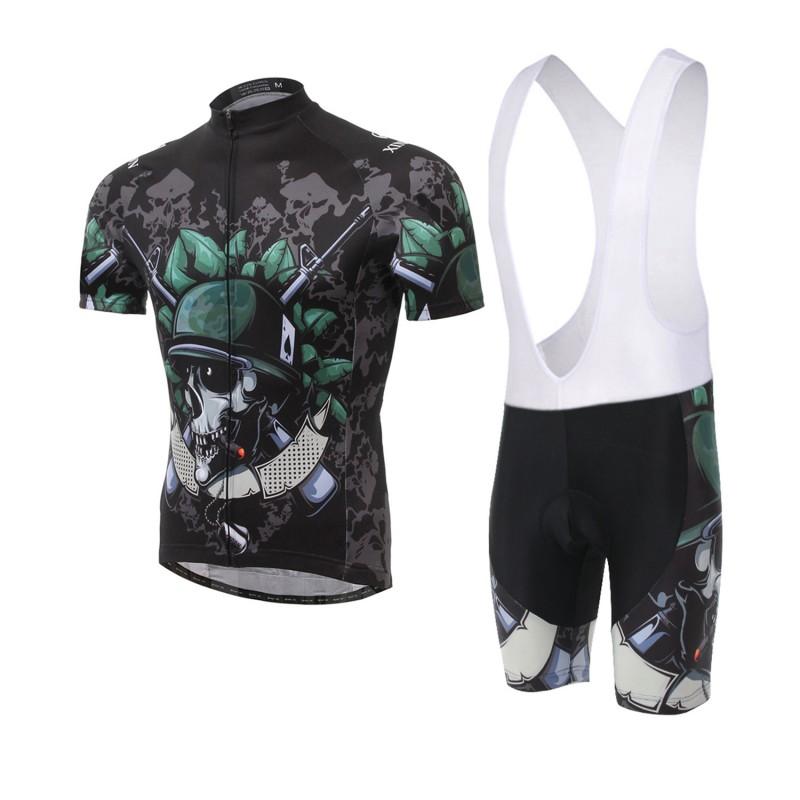 XINTOWN Cycling Bib Short Sleeve Set Men Women Moisture Wicking Bike Clothing