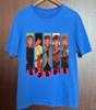 NEW Rare The Go-Go's Band Signed Short Sleeve Blue All Size Shirt Unisex T-Shirt
