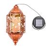 Solar Lanterns Outdoor Rainproof Hanging Lamp Metal Fairy Star Moon Design Solar Powered Light Auto On off for Garden