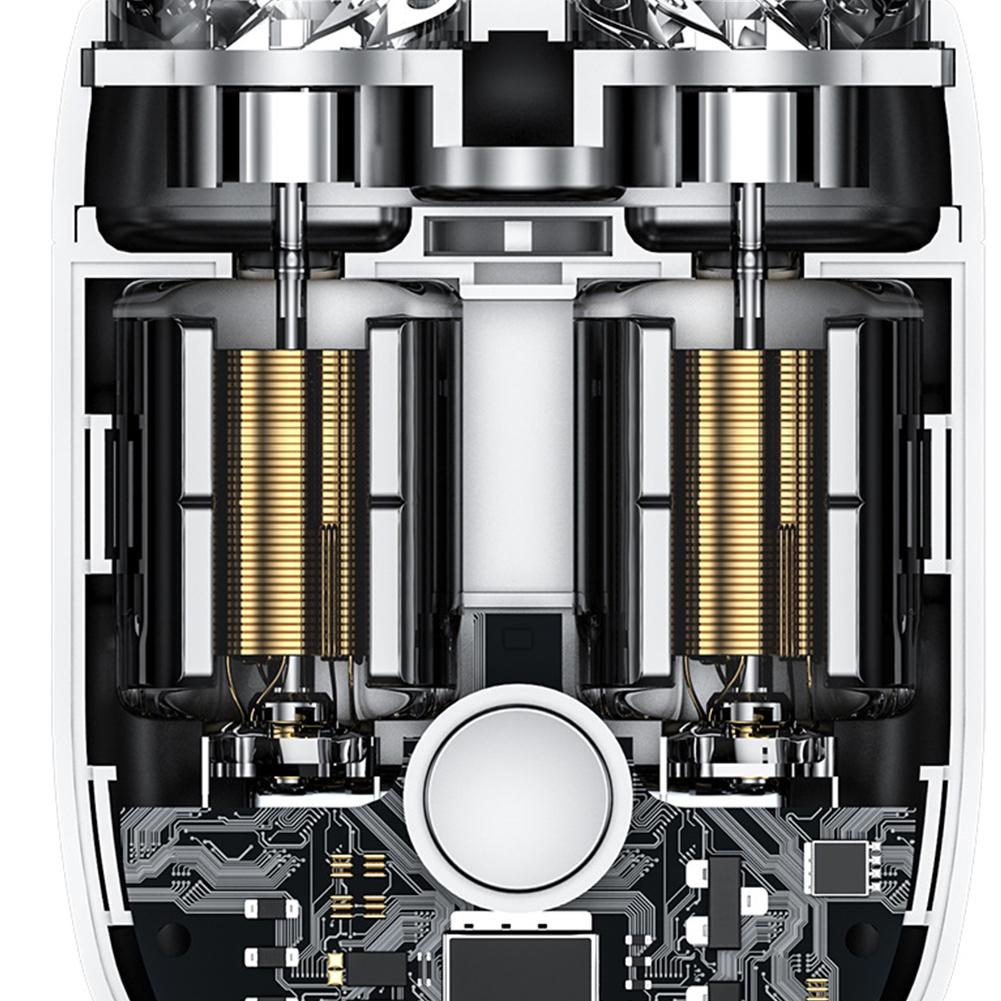 Mini Elektrorasierer USB Wiederaufladbar Gesichts- Bartrasierer Wasserdicht Elektrisches Rasierwerkzeug für Reise Büro Geschäftsreise