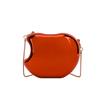 Mini Version Fashion Gold Metal Closure Apple-shaped Clutch Bag Women's Evening Wedding Party Chain Crossbody Bag Shoulder Bag